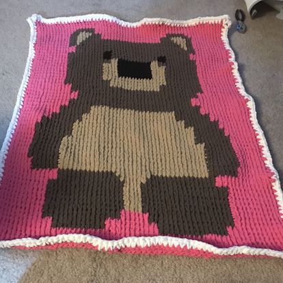 V1 of Bear blanket